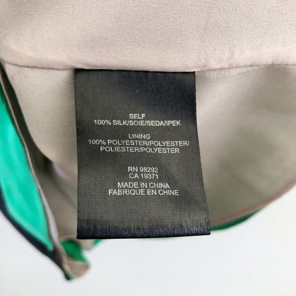 TIBI Two-tone silk crepe de chine camisole Size 2 - Picture 7 of 11